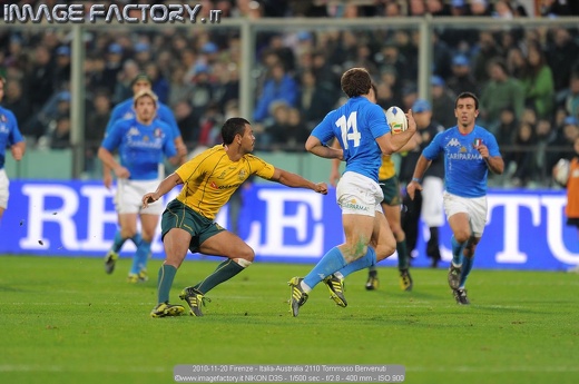 2010-11-20 Firenze - Italia-Australia 2110 Tommaso Benvenuti